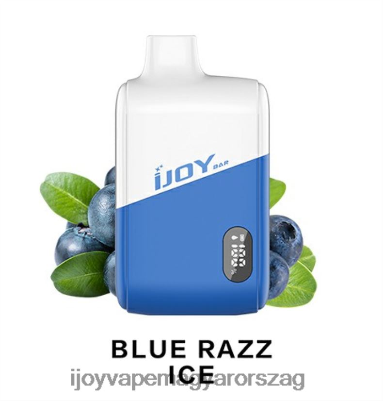 iJOY Bar IC8000 egyszer használatos Z424R8179 - iJOY Vapes For Sale kék razz jég