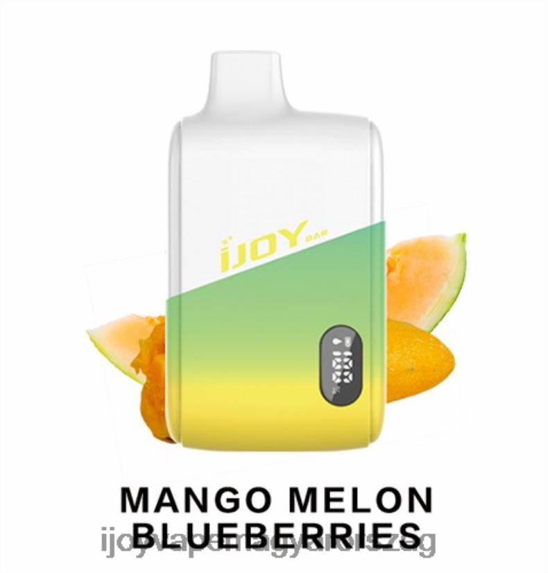 iJOY Bar IC8000 egyszer használatos Z424R8186 - iJOY Vape Flavors mangó dinnye áfonya