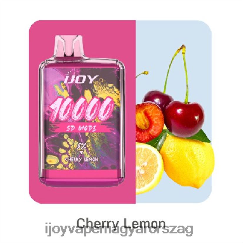 iJOY Bar SD10000 egyszer használatos Z424R8164 - iJOY Vape Shop cseresznye citrom