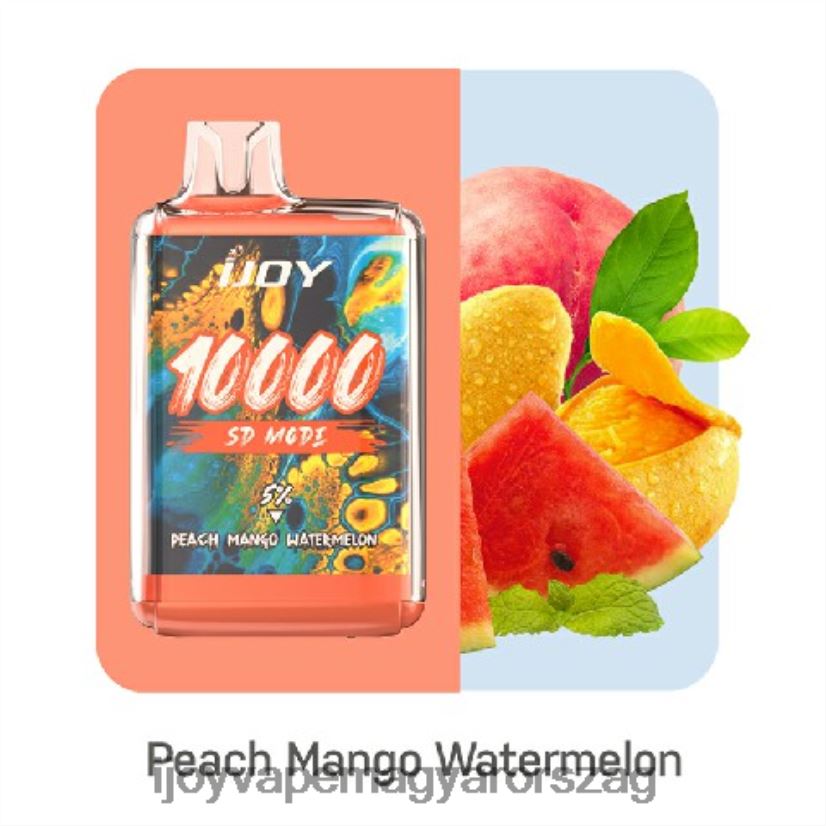 iJOY Bar SD10000 egyszer használatos Z424R8169 - iJOY Vapes For Sale őszibarack mangó görögdinnye