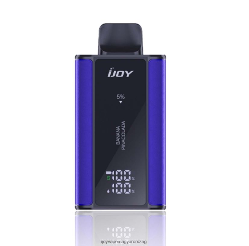 iJOY Bar Smart Vape 8000 fújás Z424R827 - iJOY Vape Disposable fehér gumiszerű