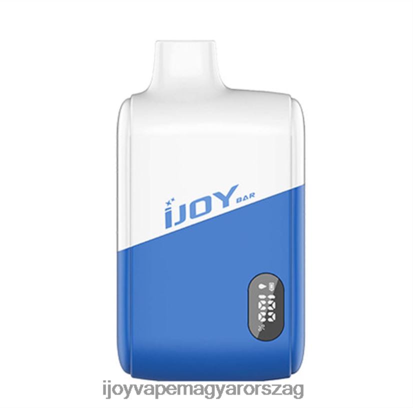iJOY Bar Smart Vape 8000 fújás Z424R86 - iJOY Vape Flavors kék razz jég
