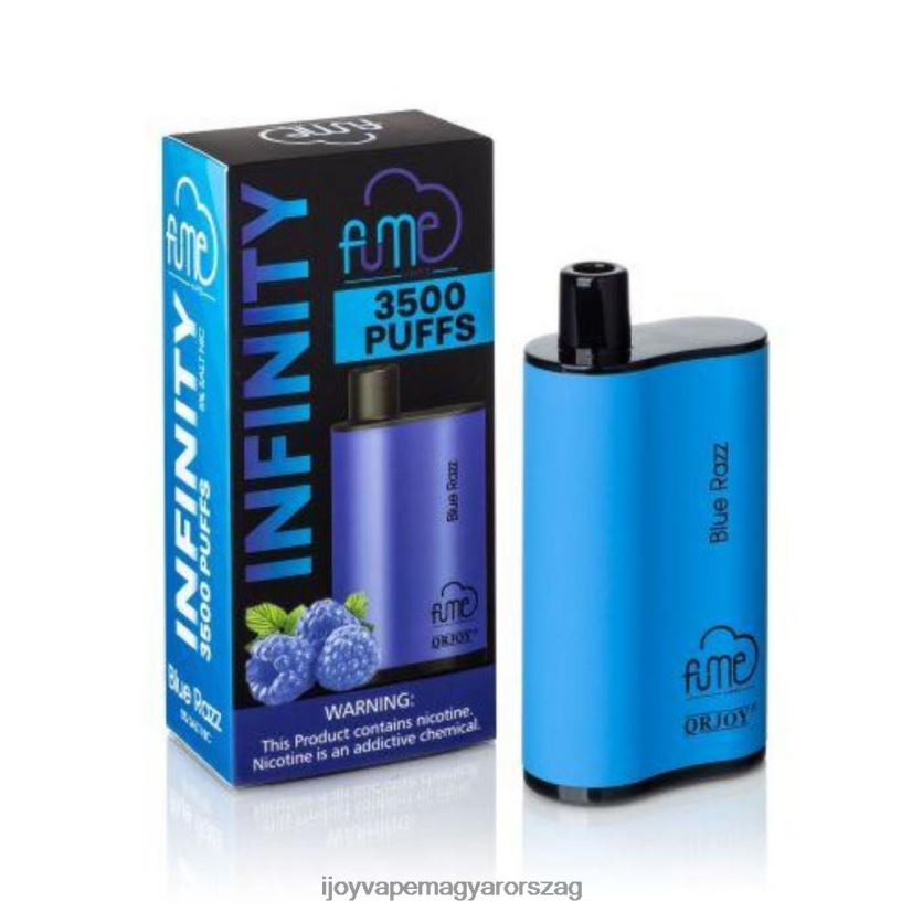 iJOY Fume Infinity eldobható 3500 fújás | 12 ml Z424R868 - iJOY Vape Review kék razz