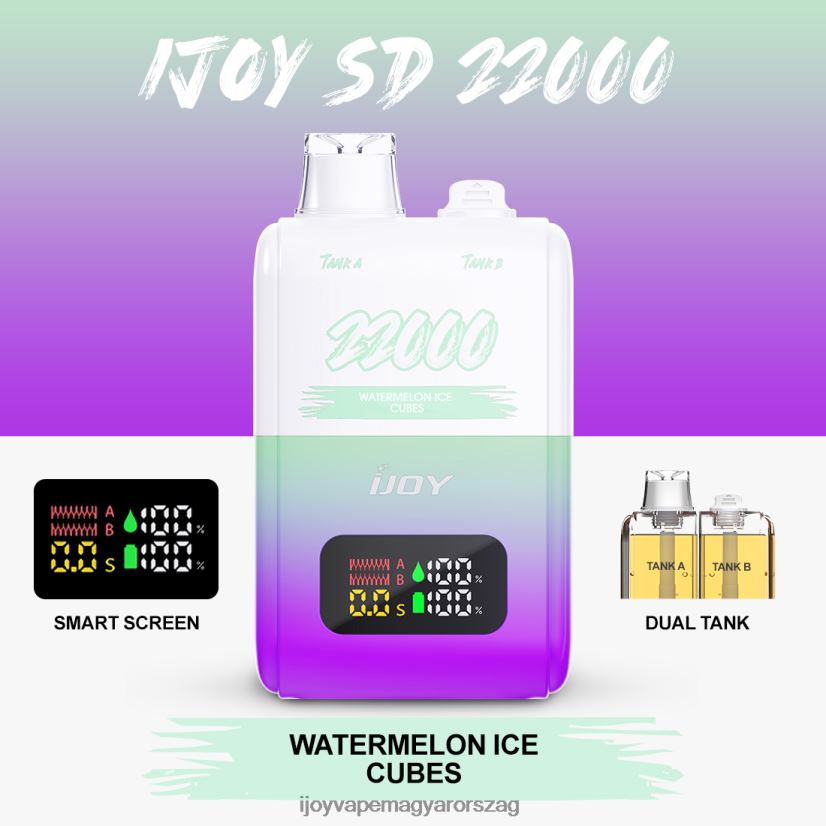 iJOY SD 22000 egyszer használatos Z424R8159 - iJOY Vapes For Sale görögdinnye jégkocka